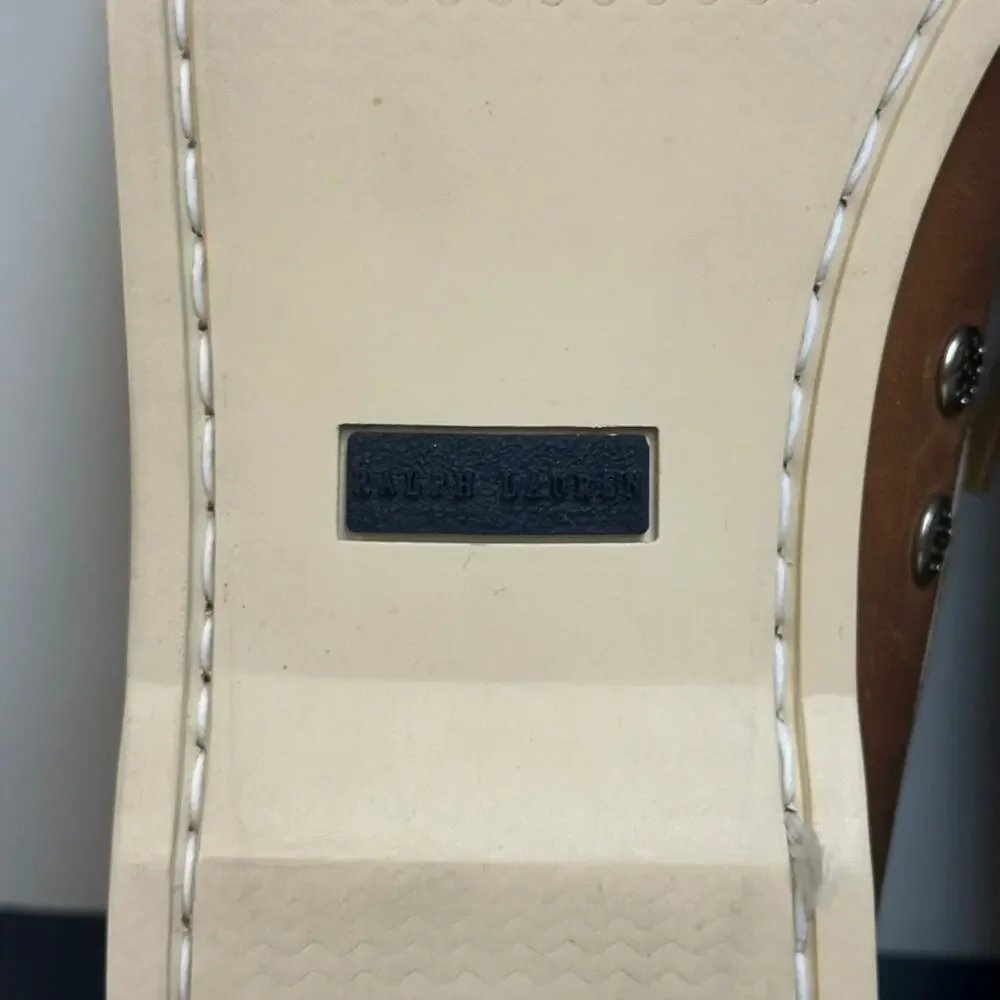 NIB Rancourt & Co. x Polo Ralph Lauren Telford Boat Shoe Tan NOS Maine USA 11 D